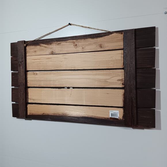 Live Laugh Love Wall Decor Wooden Sign 26x14.5 Rustic Home Decoration - Picture 2 of 2